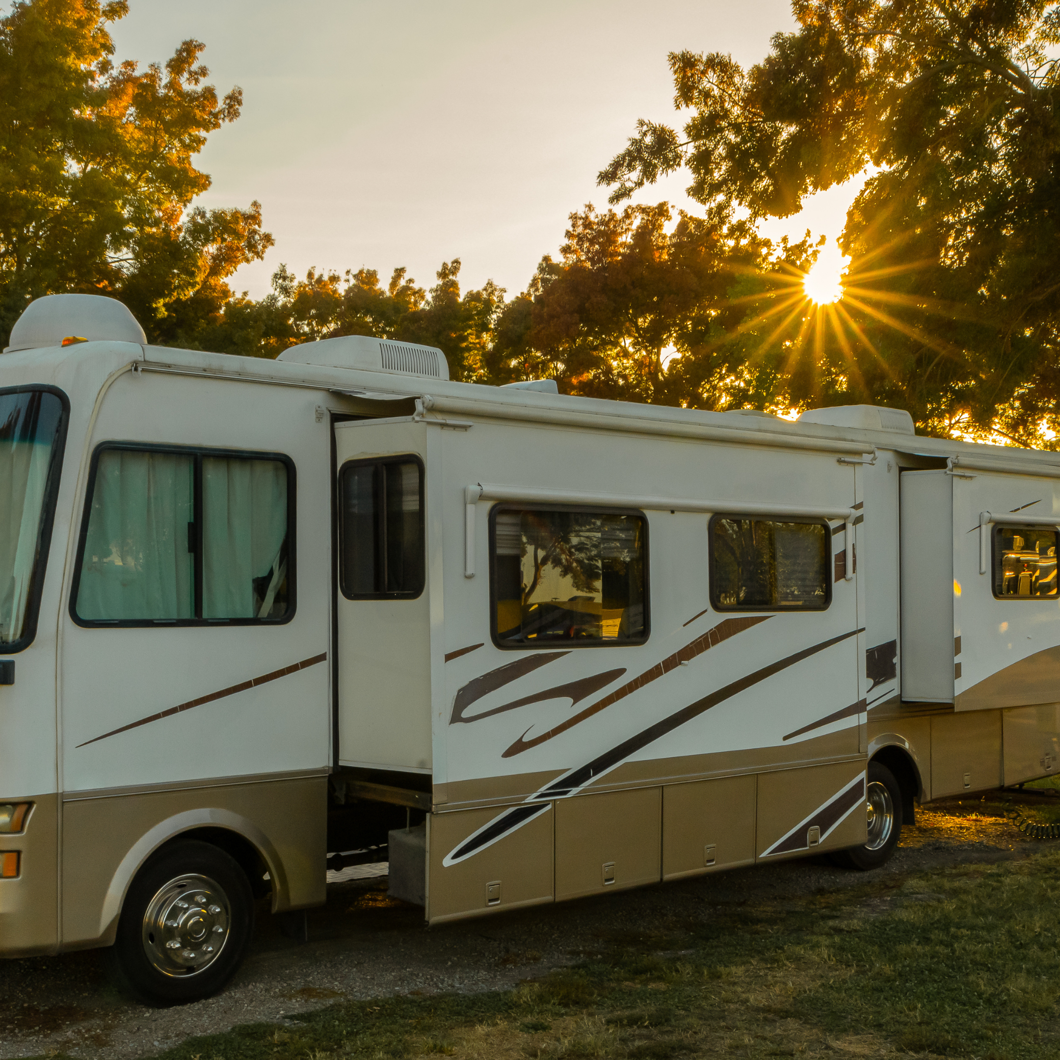 RV requirements and campsite courtesy at Legacy RV Resort in Darien GA